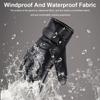 Electric Heated Gloves Rechargeable USB Hand Warmer Heating Gloves Winter Motorcycle Thermal Touch Screen Bike Gloves Water Repellent