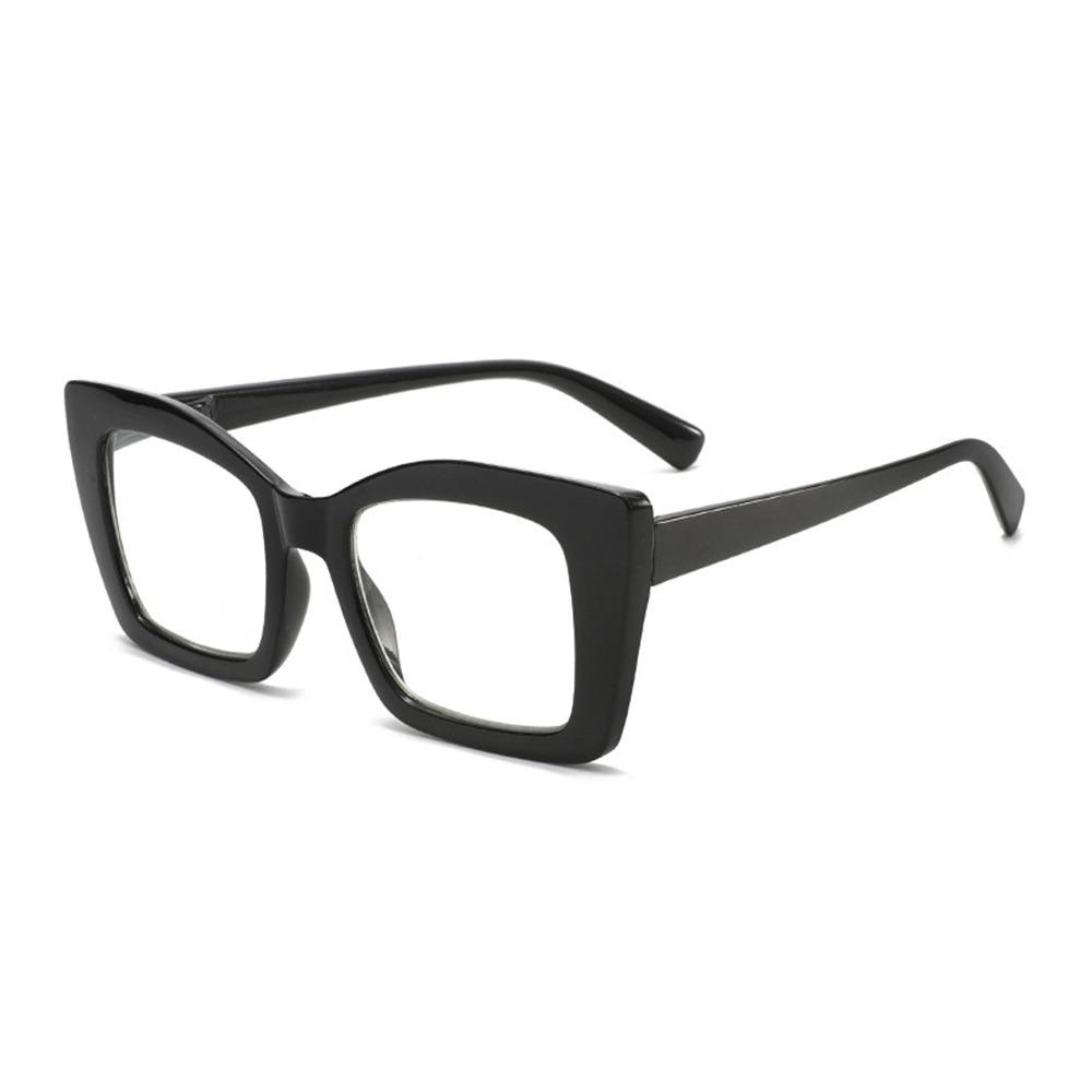 

Blue Ray Blocking Anti-Blue Light Reading Glasses Vintage Eye Protection Presbyopia Eyeglasses Ultralight Luxury Optical Eyewear Strength 150 чорний