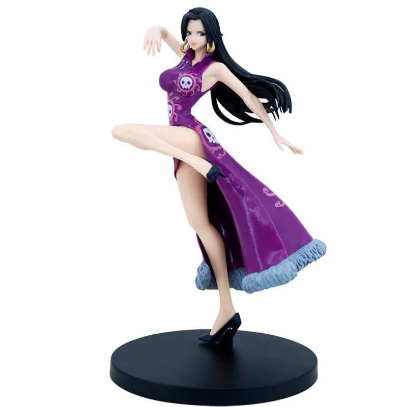 

20cm One Piece Figure Boa Hancock Anime Action Figure Sexy Girl Statue PVC Model Collection Decoration Children Christmas Gifts