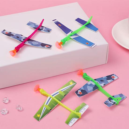 

Yousheng 10 шт./компл. детская резинка для выброса DIY модель самолета собранная игрушка-головоломка на присоске