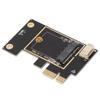 Netzwerkkartenadapter NGFF M2 zu PCIe Plug and Play Drahtloser Netzwerkkartenadapter Adapterkarte