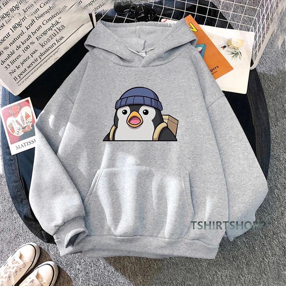 Penguin Hoodies 2022 Spring/Autumn Potato Aim Spray Women/men Sweatshirt Anime Valorant Hoodie Kawaii Clothing Unisex Sudaderas Unisex
