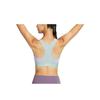 Nike Dri-FIT Medium Support Zip Front Sports Bra Women Underwear Teal Grey FQ0704-024