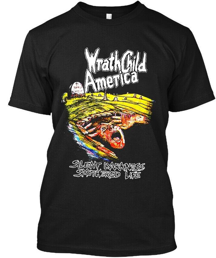 NEW! Popular Wrathchild America Silent Darkness Smothered Art T-Shirt Unisex T-Shirt XXXXL
