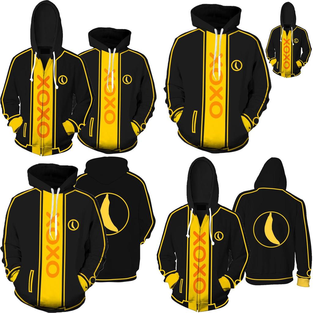 Soft And Comfortable My Friend Pedro Hoodie Cosplay Costume Sweatshirt Jacket For Halloween