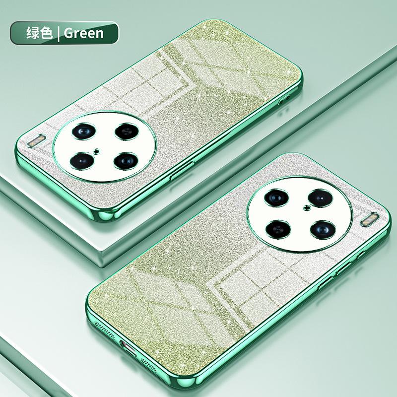Applicable to VIVO X300Pro electroplating glitter mobile phone case X200 transparent X100 anti-drop X90 protective case