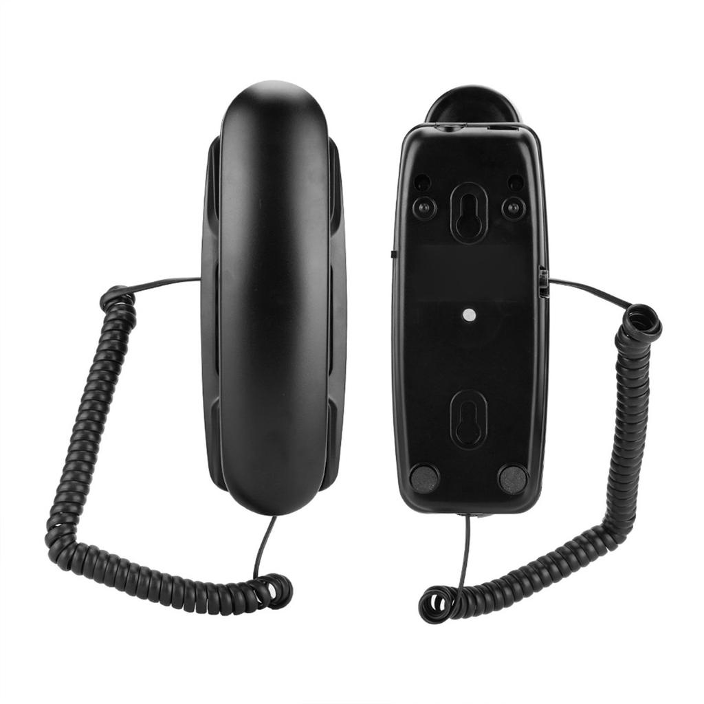 Wall Mount Landline Telephone Extension No Caller ID Home Phone For Hotel Family