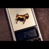 Brass French Bulldog Miniatures Ornaments Deskop Office Home Decorations Cute Zodiac Animal Dog Figurines Small Statue Souvenirs