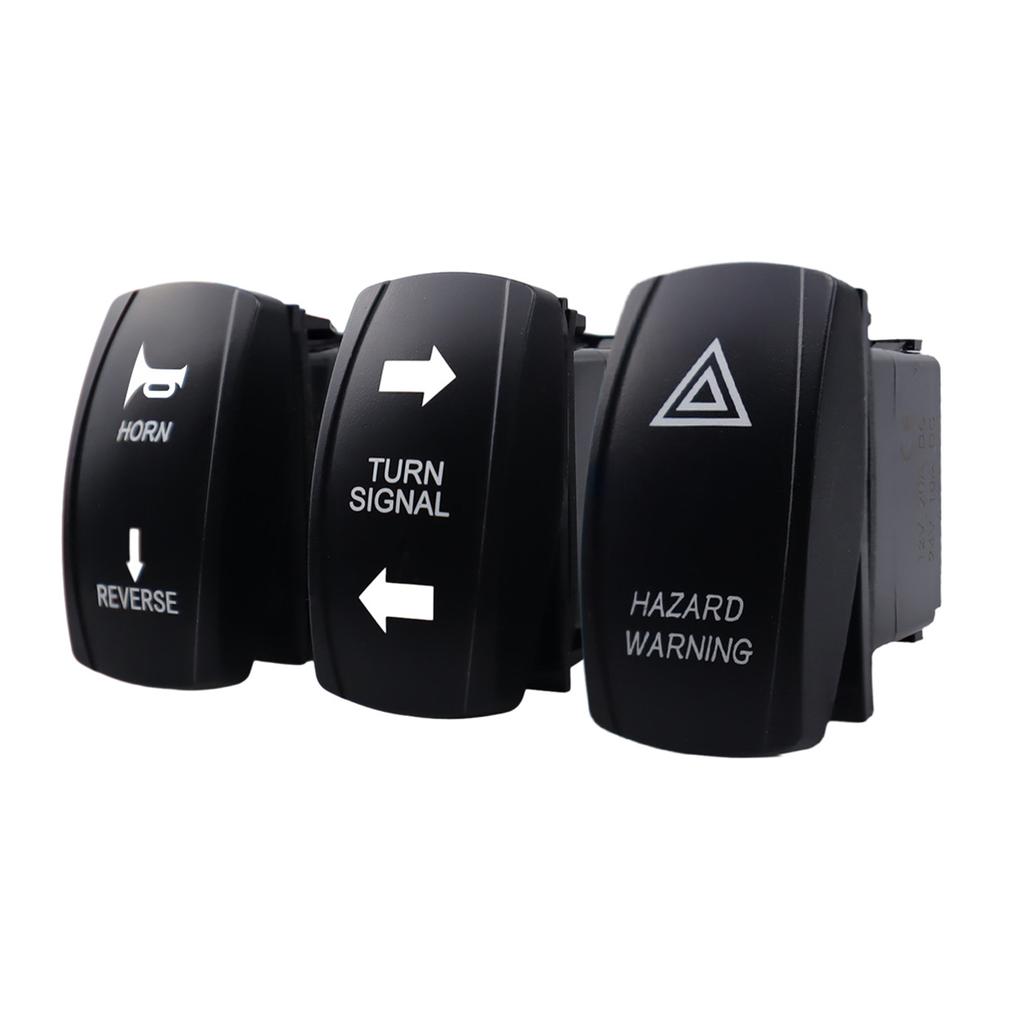 Universal Light Turn Signal Switch + Flasher Relay + Horn Replacement for Motorcycles ATV UTV Golf Cart