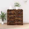 Vidaxl Cabinet, Smoked Oak, 70X35.5X67.5 Cm