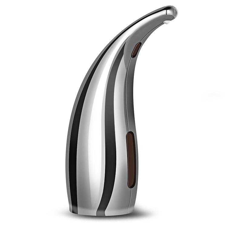 Chrome Electric Automatic Sensor Liquid Soap Dispenser Waterproof Soap Dispenser