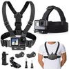 First-Person View Action Camera Chest Mount for Live Streaming and Cycling