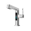 Digital Display Pull-Out Basin Faucet