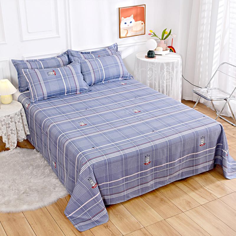 Leopard Print Bed Sheet Set Cheetah Skin Print Sheets Animal Theme Bedding Set With 1 Flat Sheet 2 Pillowcase Queen King Size