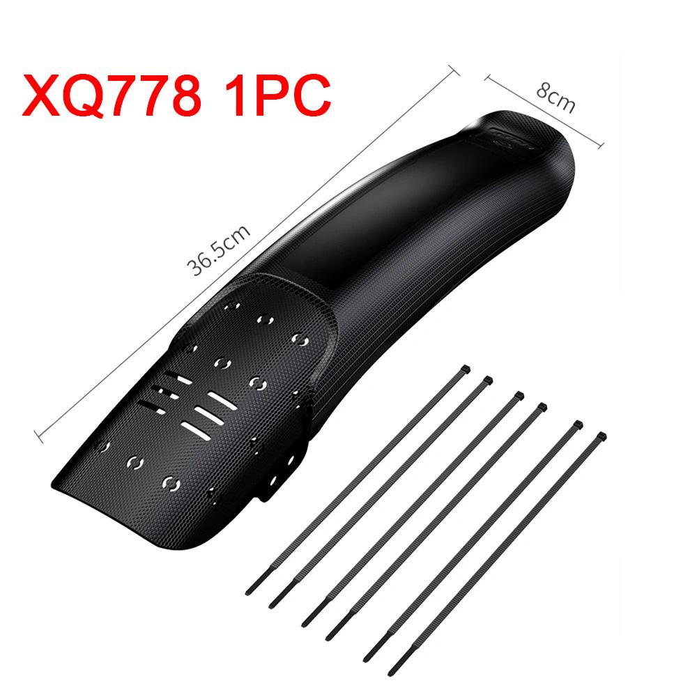 1/2PCS Bicycle Fenders Mountain Road Bike Mudguard Front Rear Tire Wheel Fender MTB Bicycle Mud Guard Fender Cycling Accessories XQ778 1PC