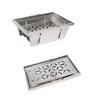 IGT Stainless Steel Folding BBQ Grill - Portable Outdoor Barbecue Oven