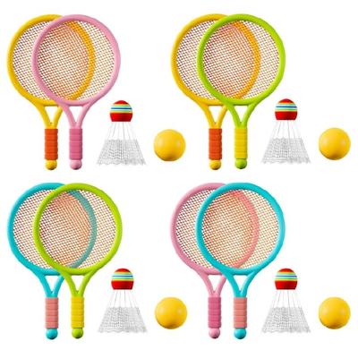 Kid Badminton Rackets with Shuttlecocks Balls Parent Child Interactive Sport Toy