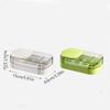 Easy Release Ice Cube Maker 8 Grid Ice Molds Storage Box Multi-Function Ice Freezer  Kitchen Gadget