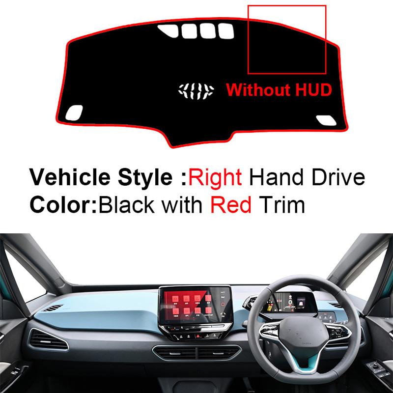 Car Inner Dashboard Cover For Volkswagen VW ID.3 ID3 2019 2020 2026 2026 2026Auto Dash Mat Carpet Cape Sun shade Dashmat Pad
