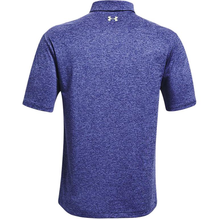 Under Armour Playoff 2.0 Striped Fitted Short Sleeve Polo Shirt Men tops Dark-Blue 1327037-436