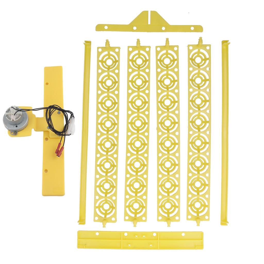 Automatic Egg Turner Convenient 32 Eggs Plastic Tray Turning Hatcher for Chicken Goose12V