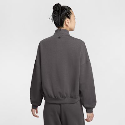 Nike 24.7 ImpossiblySoft Women's Dri FIT Oversized 1/2 Zip Top
