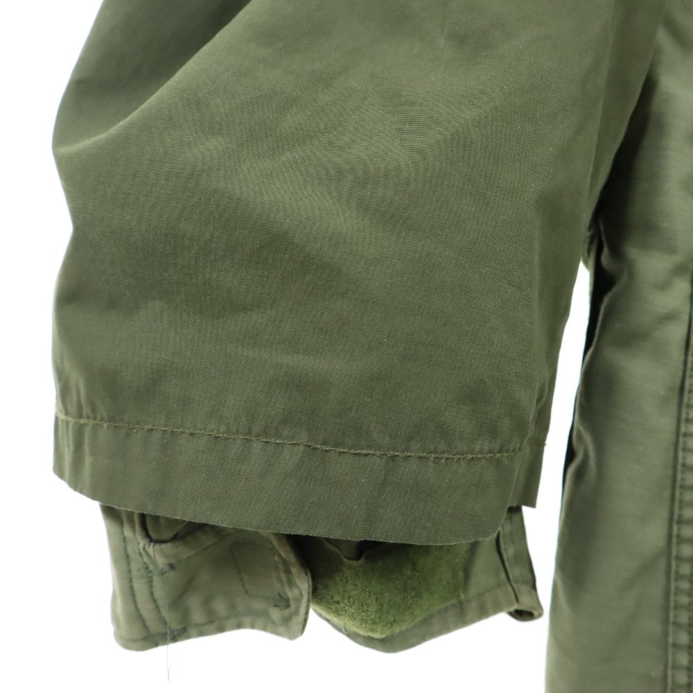 Needles Rebuild Militærkåpe S khaki laget i Japan Herre Brukt