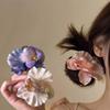 Sweet Orchid Flower Hairpin Rhinestone Women Side Clip Butterfly Orchid Hair Clip  Gifts