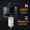 Hotend für Bambu Lab P1P P1S X1 X1C Hot-End Druckkopf 3D-Druckerteile für Bambu Lab Original Edelstahl Düse Hotend Kit