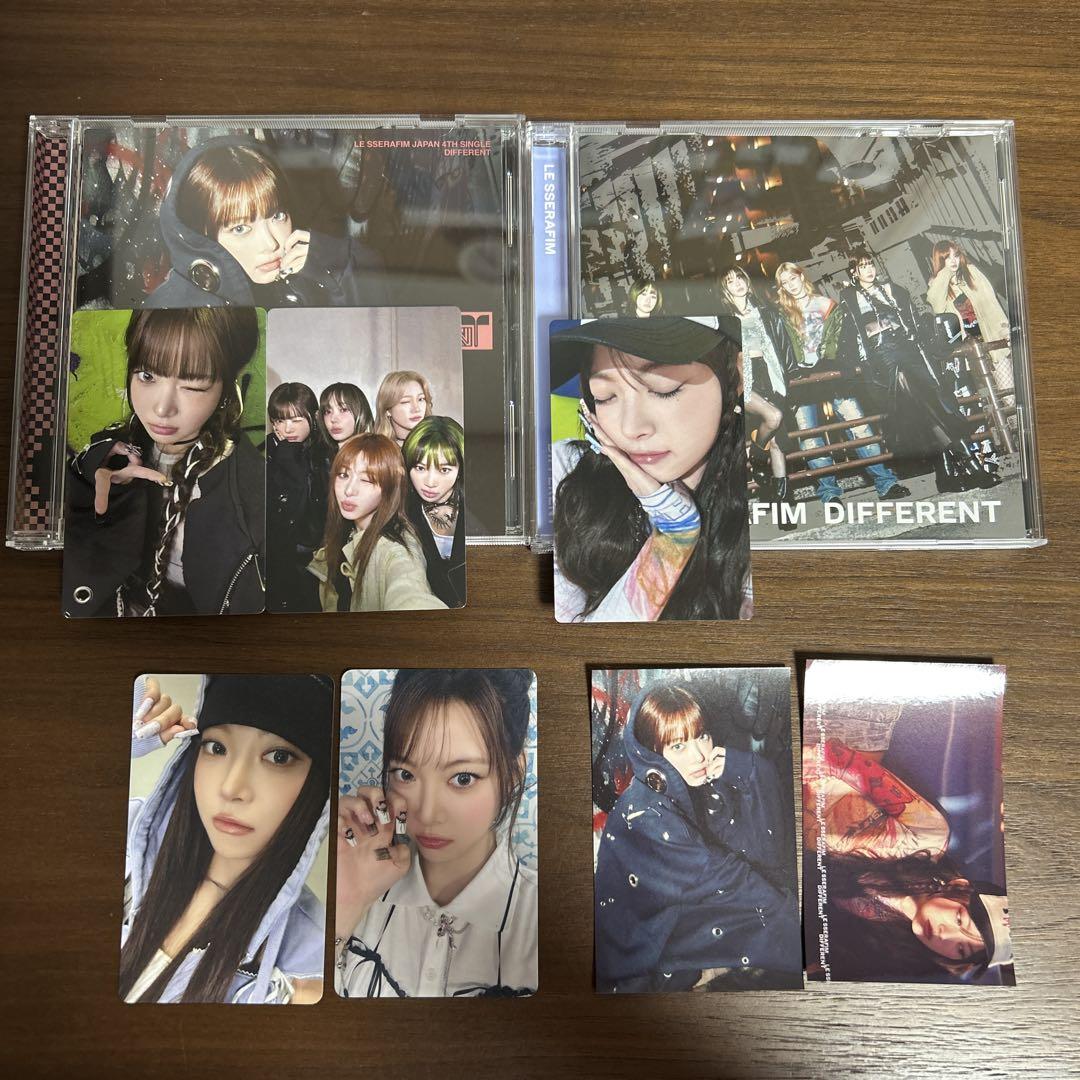 

[USED] LESSERAFIM DIFFERENT Unche Regular Edition Tower Records & HMV Rakidro