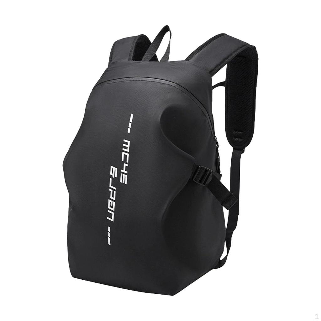 Motorcycle Backpack Reflective Large Capacity Waterproof Riding Rucksack for Commuters, Commuting,