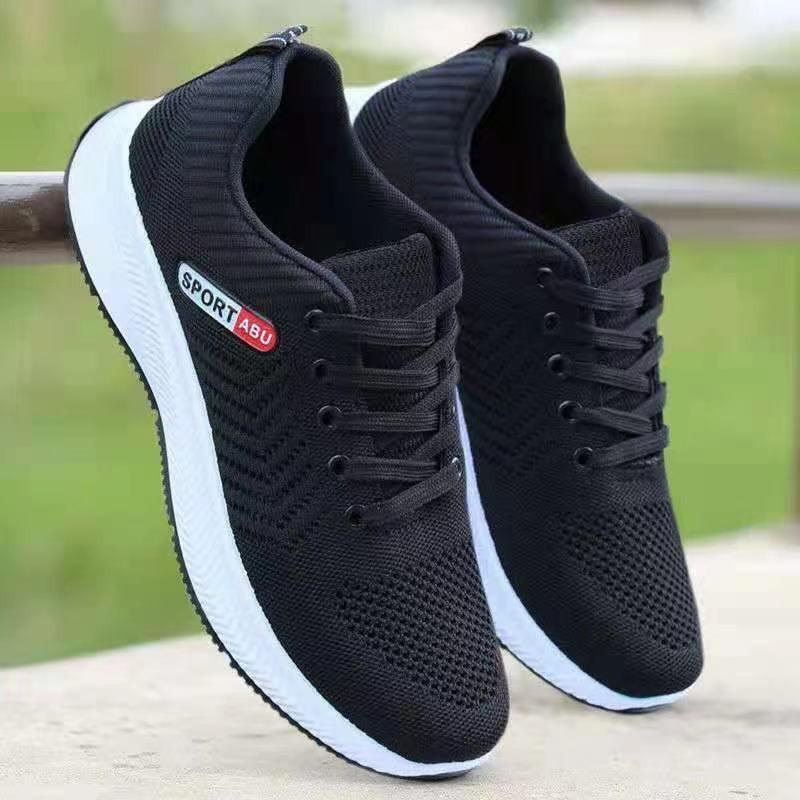 Summer new shoes, sports shoes, running shoes, casual shoes, mesh shoes, flying woven sports shoes 39