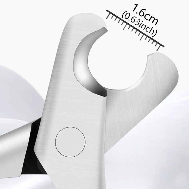 Professional Pet Nail Clipper Sharp Safety Grooming Toe Trimmer Duty Dog Nail Cutter Nail File Stainless Steel Pet Nail Clippers
