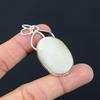 Gift For Her 925 Sterling Silver Natural Mother Of Pearl Gemstone Pendant