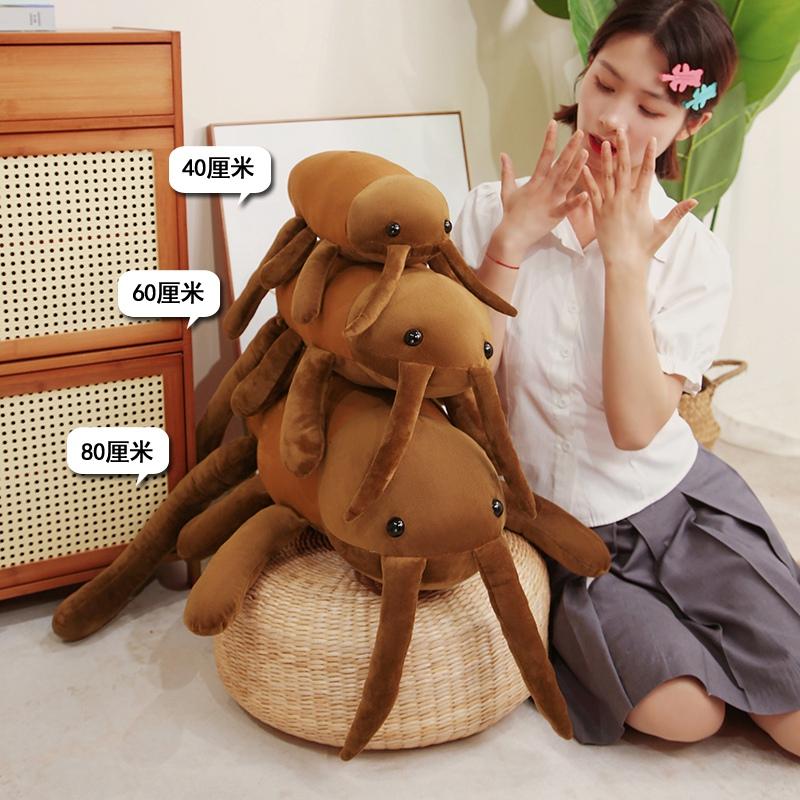 New 40-80CM Simulation Cockroach Insect Animal Plush Toy Doll Super Soft Toys Throw Pillow Baby Comfort Doll Funny Home Decor