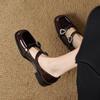 Fashion Ladies Shoes 2025 Brand Buckle Strap Women's High Heels Fashion Crystal Office and Career New Square Toe Best Seller High Heels