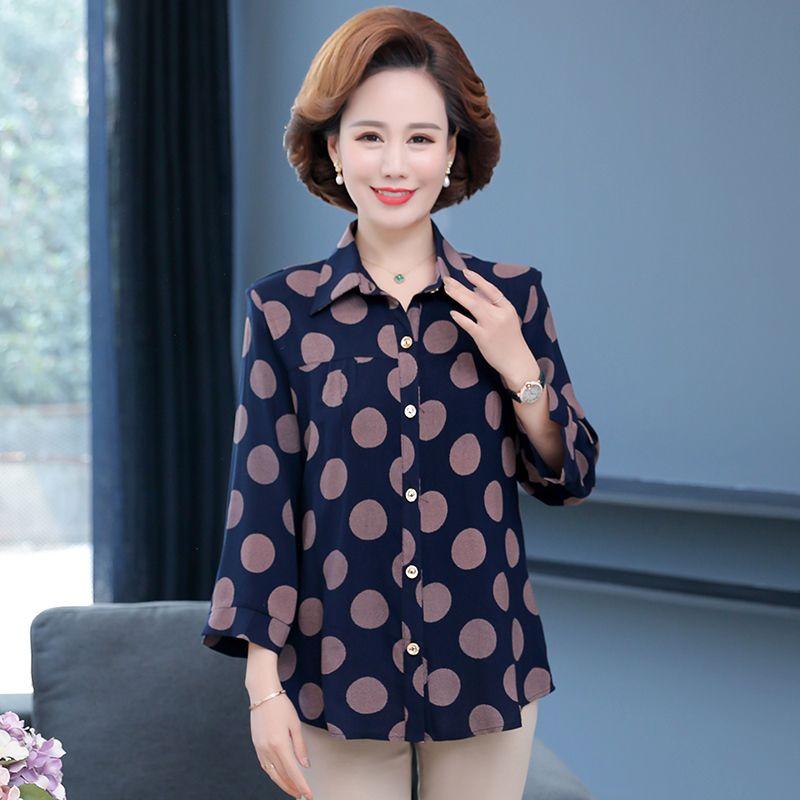 

Женская рубашка большого размера, кардиган из хлопка и шелка с длинными рукавами, летняя рубашка с цветочным принтом 6XL