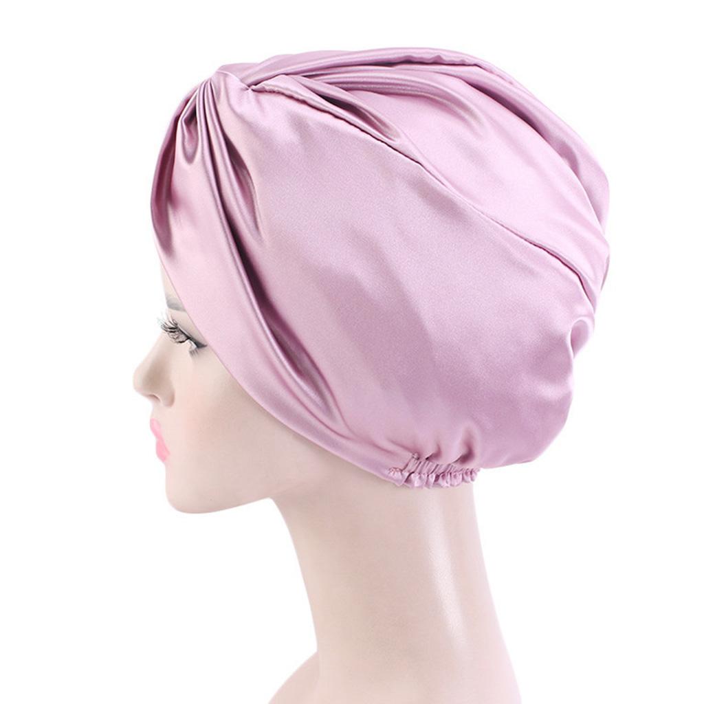 Imitation Soie Solid Color Night Hair 