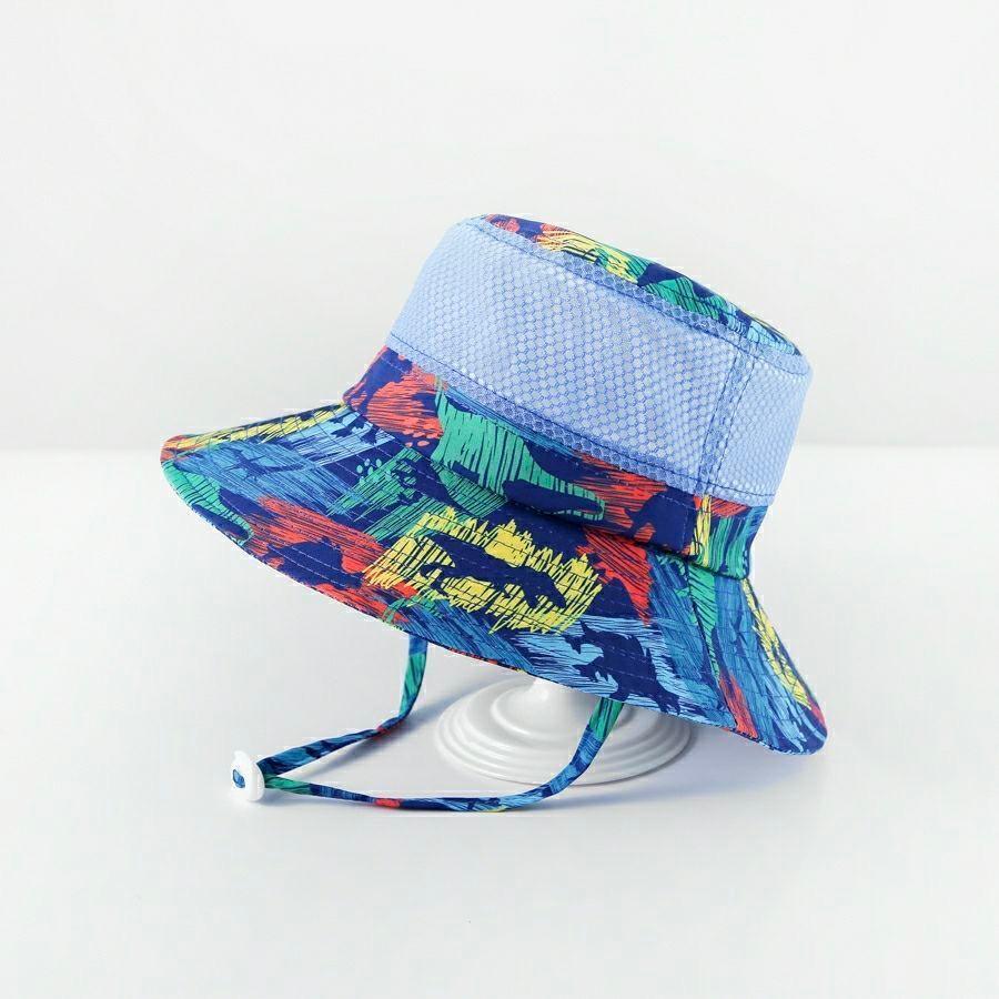 Kinder Sonnenhut UV-beständig Sonnenhut Sonnenhut Jungen Sommer Dünner Fischerhut