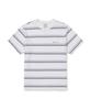 Snow Peak Apparel Cotton Striped Short Sleeve T-Shirt (S25Mmfts49) Navy