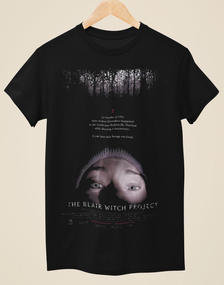 The Blair Witch Project - Movie Poster Inspired Unisex Black T-Shirt Unisex T-Shirt XXXXL
