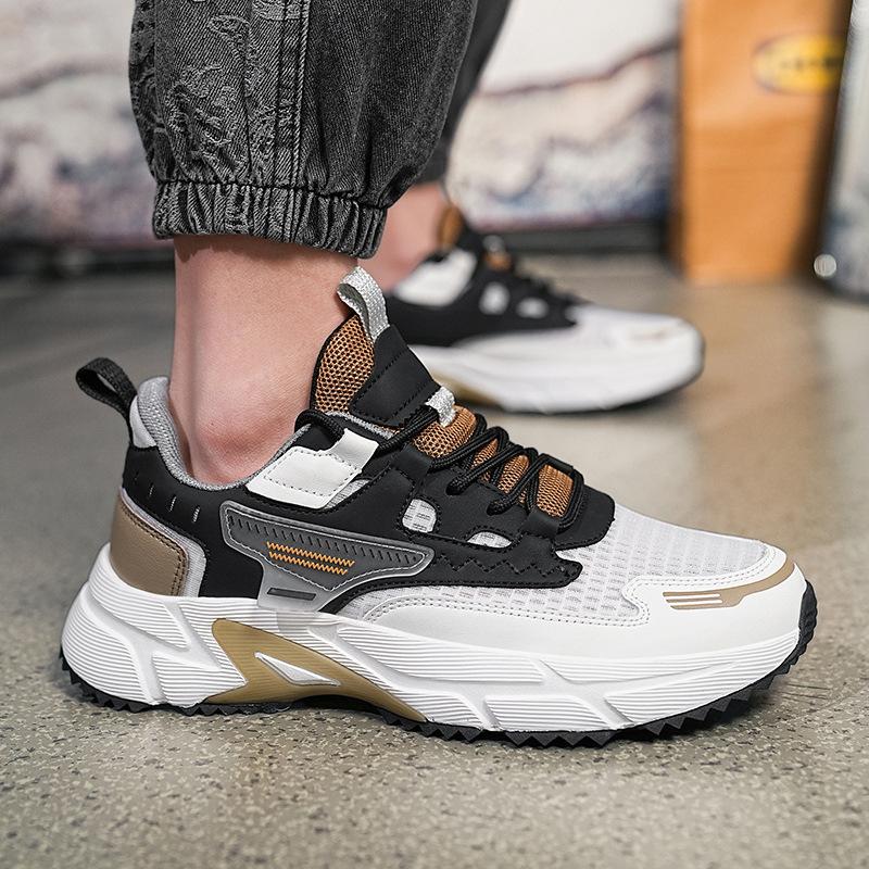 Extra large size 22 summer breathable casual sports shoes non-slip mesh dad shoes running shoes