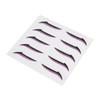 Eyeliner Stickers Colorful Reusable Waterproof Self Adhesive Eyeliner Stickers for Weddings Dance PartiesPurple