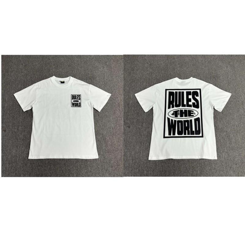 CORTEIZ Short Sleeve T-Shirt Men Women American Street Style Graphic Print 4 Styles Casual Teen Tee