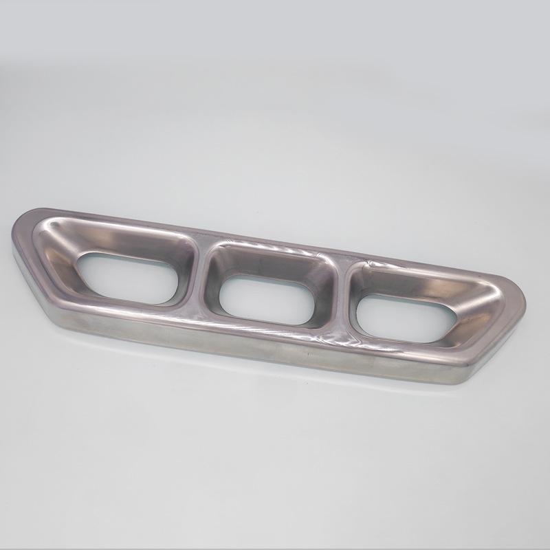 10:e generationens Civic Rostfritt stål Dubbelt avgassystem Ändrörsset