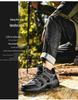 Mid-Top Cotton Outdoor Hiking Shoes - Warm, Unisex, Plus Sizes, Dad Style