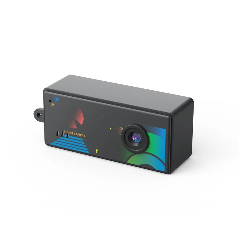Mini-Schlüsselanhänger-Kamera Magecam Digitalkamera 0,96 Zoll Schlüsselanhänger-Kamera Retro Unterstützung Speicherkarte 1080P Sehr Kleiner Camcorder Video-Rekorder mit Blitz