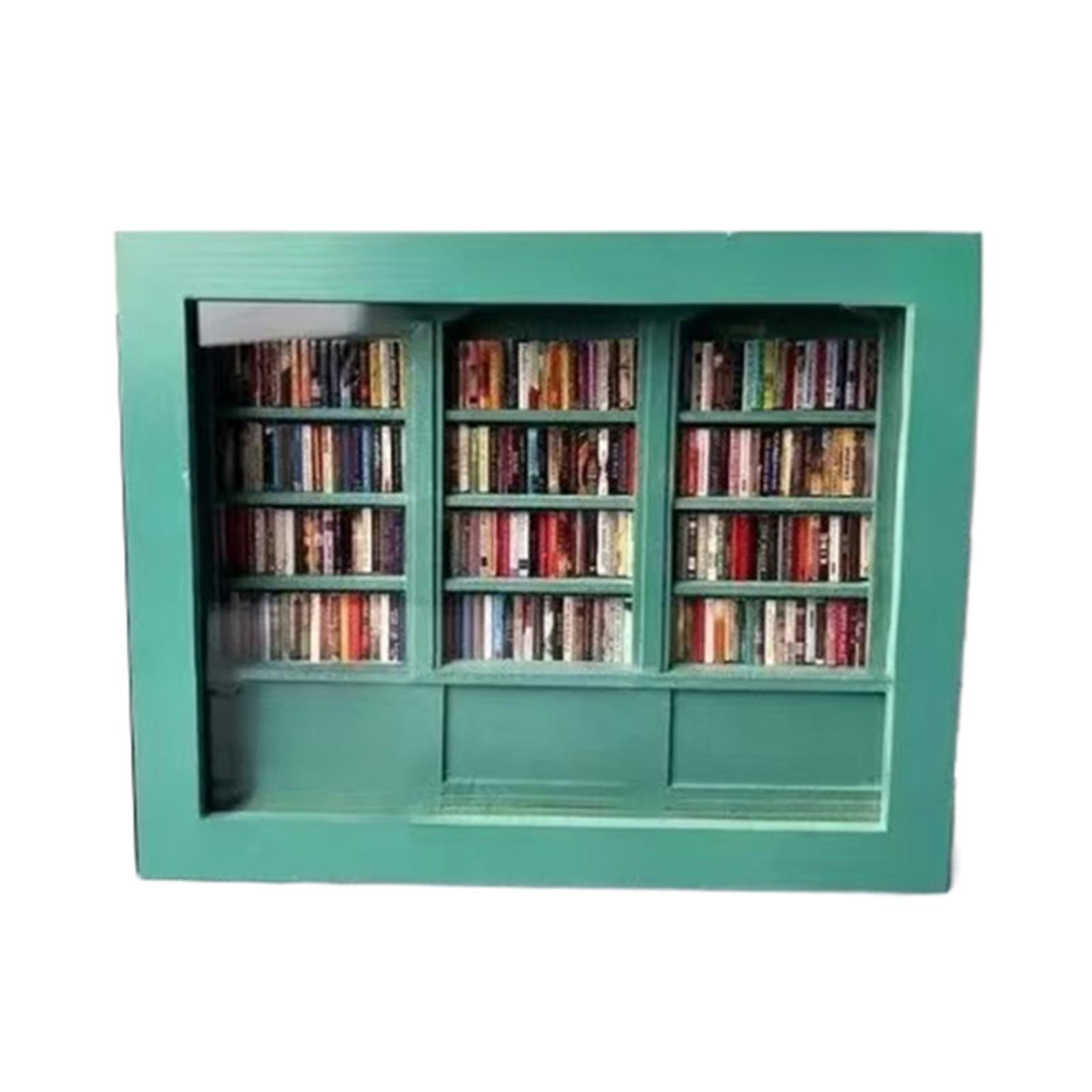 

Anxiety Bookshelf Book Creative Gift Desktop Ornaments One Size