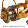 Fishing Reel Spinning Reel 13+1BB 5.5:1 Bass Fishing Reel Left Right Hand Light Weight Fishing Reel
