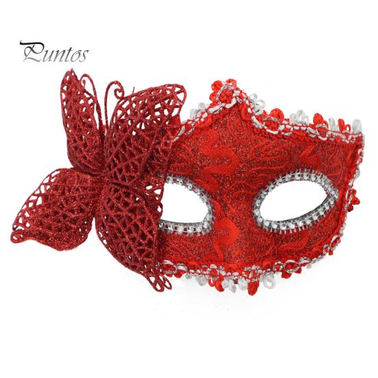 

Маска-бабочка для женщин Маска на пол-лица со стразами Венецианская маска для костюмированных вечеринок Маскарады Ночные клубы